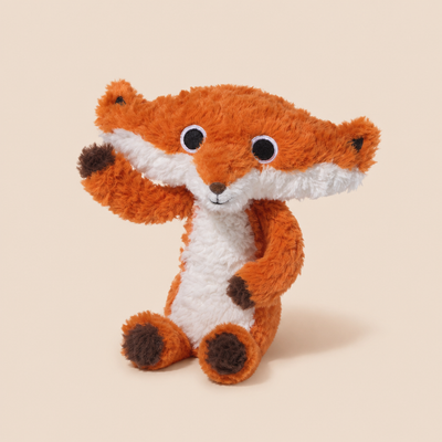 Doudou Renard Design Animé