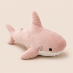 Doudou Requin Rose - 40 Cm