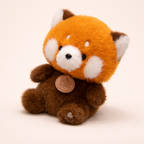Doudou Cute Panda Roux