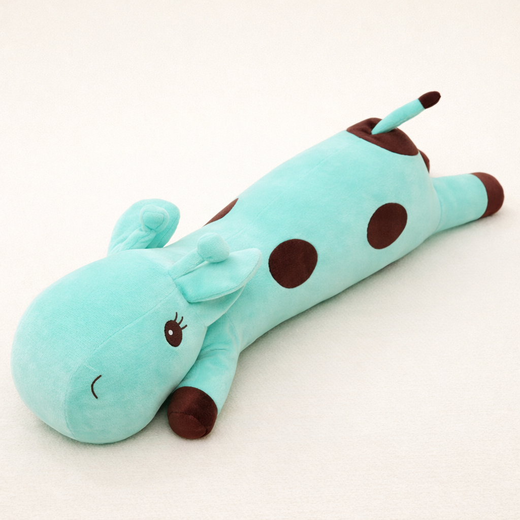 Doudou Girafe Bleu