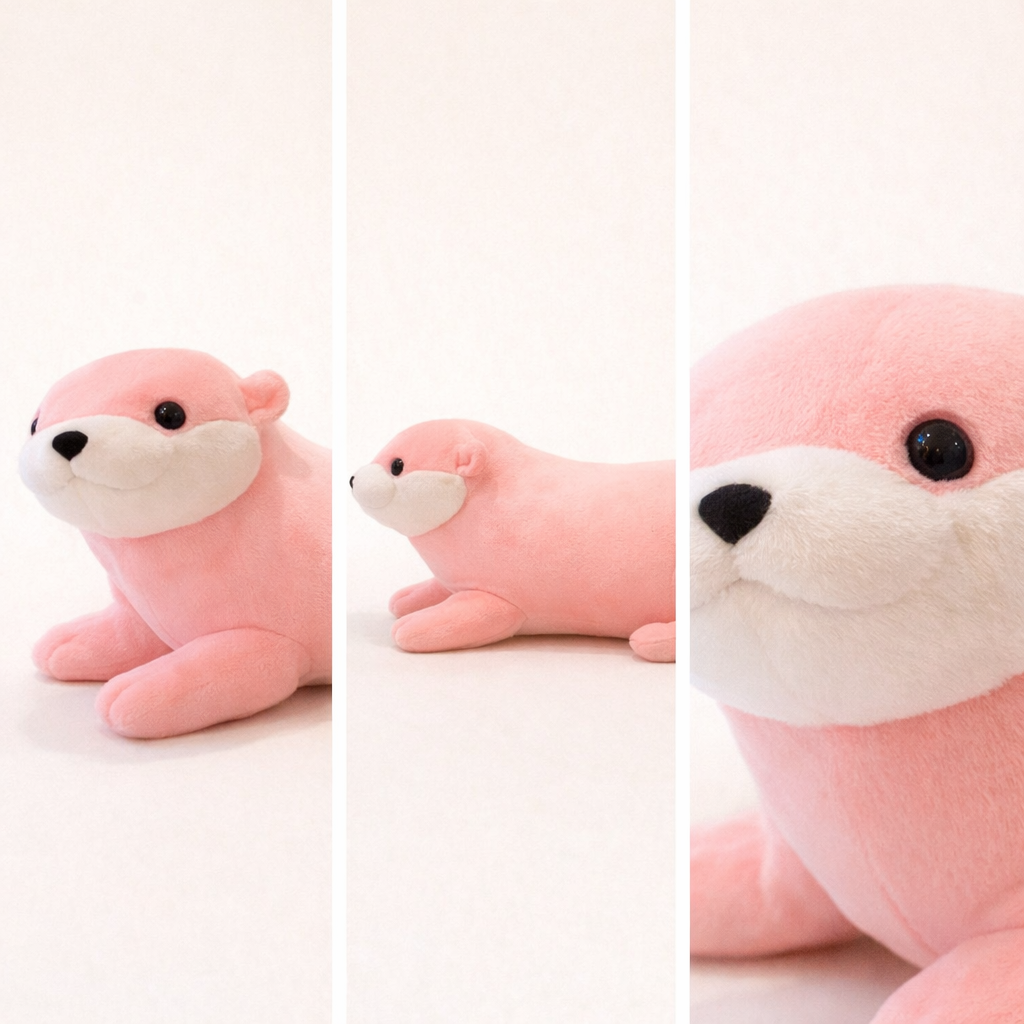 Doudou Loutre Rose - vue 2