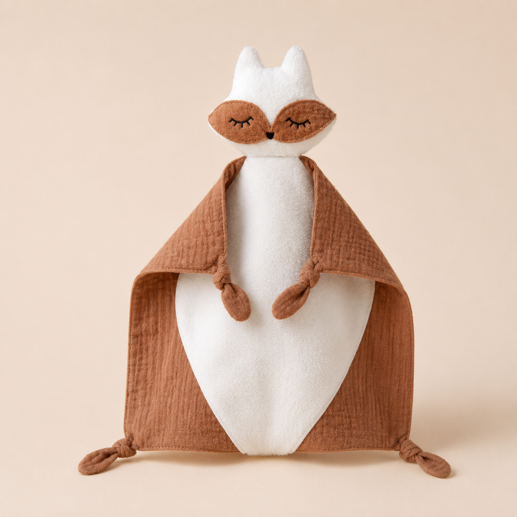 Doudou Mouchoir Renard - vue 3