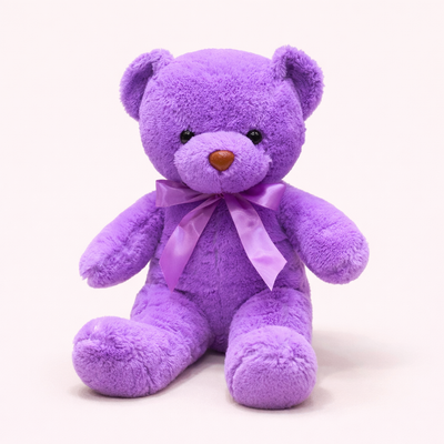 Doudou Ours Violet