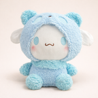 Doudou Panda Bleu