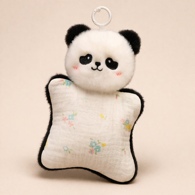 Doudou Panda Plat