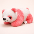 Doudou Panda Rose