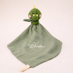 Doudou Plat Personnalisable Dinosaure