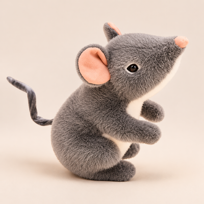 Doudou Souris Réaliste