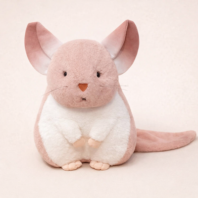 Doudou Souris Rose