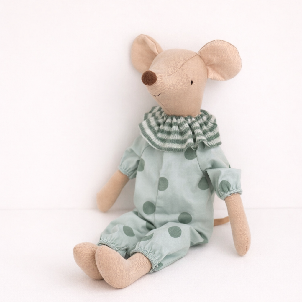 Doudou Souris Verte