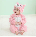 Pyjama chat rose enfant tout doux