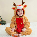 Kigurumi faon jaune moutarde enfant