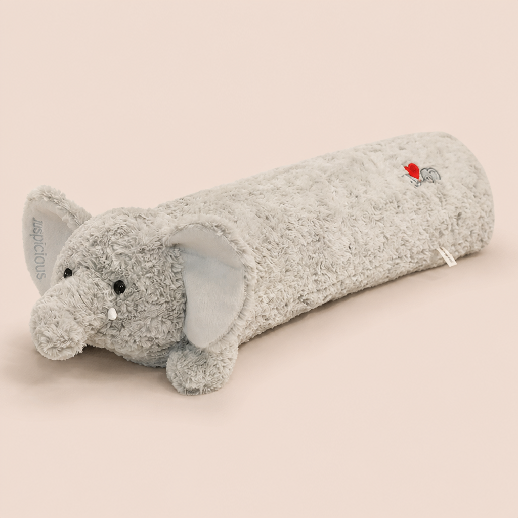 Grande Peluche Éléphant - Oreiller Long
