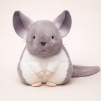 Grande Peluche Souris