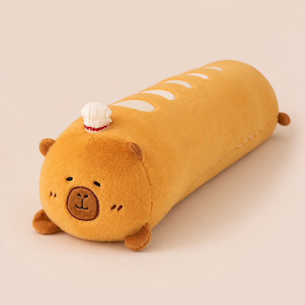 Grosse Peluche Capybara Baguette