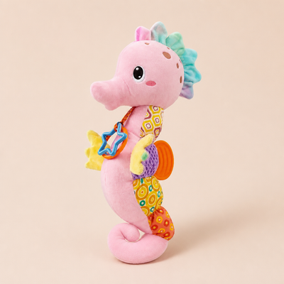 Hochet Hippocampe en Peluche