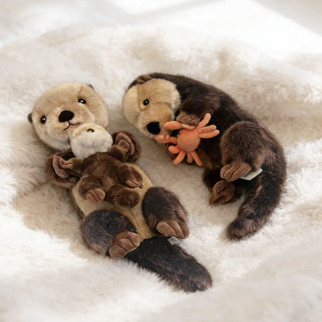 Loutre Bebe Peluche - vue 5