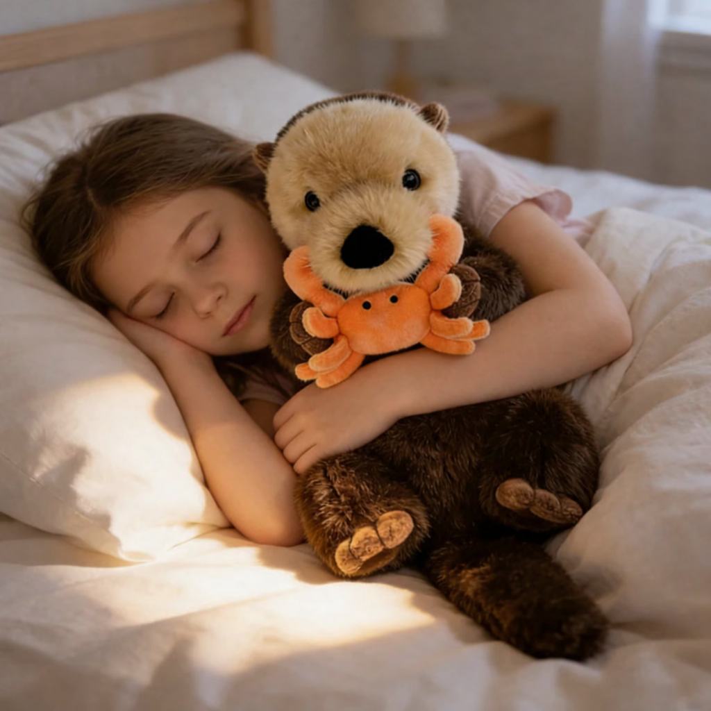 Loutre Bebe Peluche - vue 2