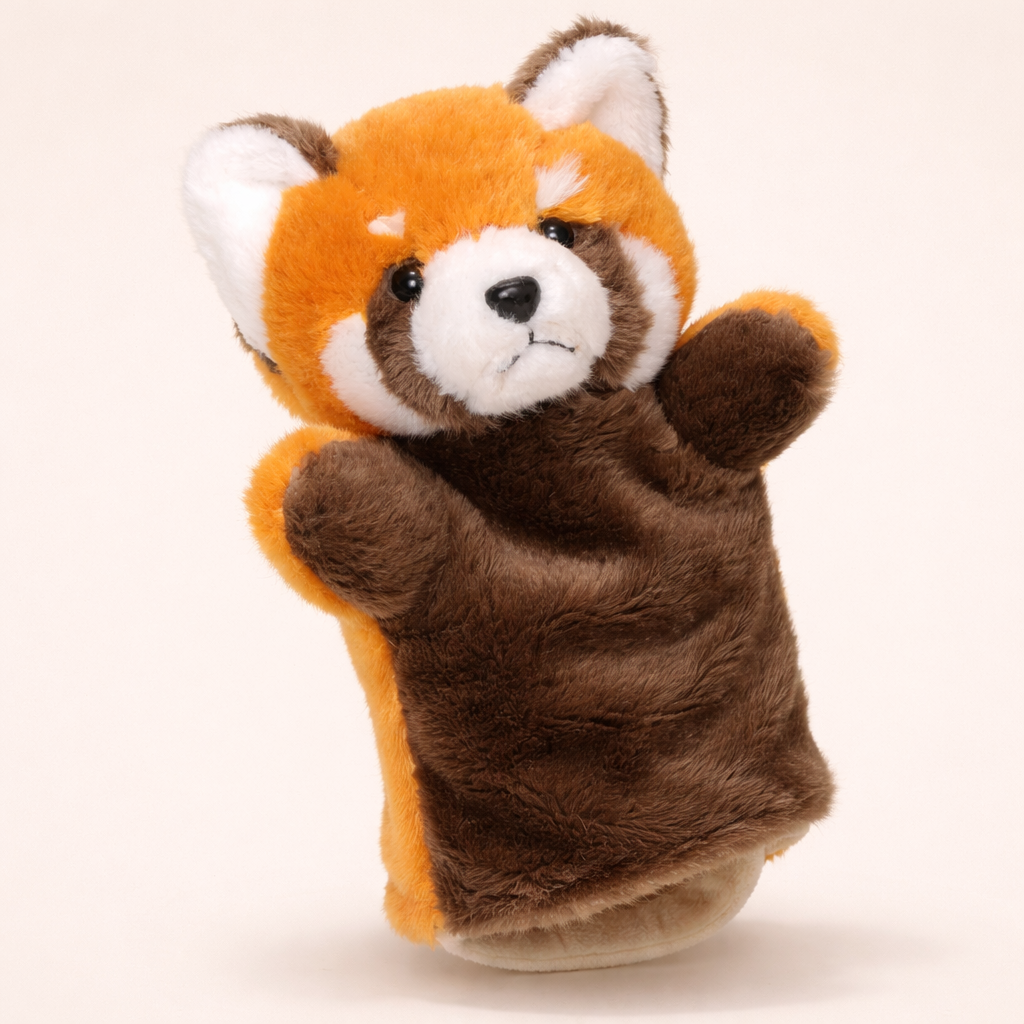 Marionnette Panda Roux