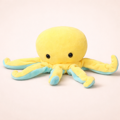 Marionnette Pieuvre en Peluche