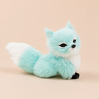 Mini Doudou Renard Bleu