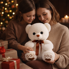 Nounours Blanc Peluche - vue 3