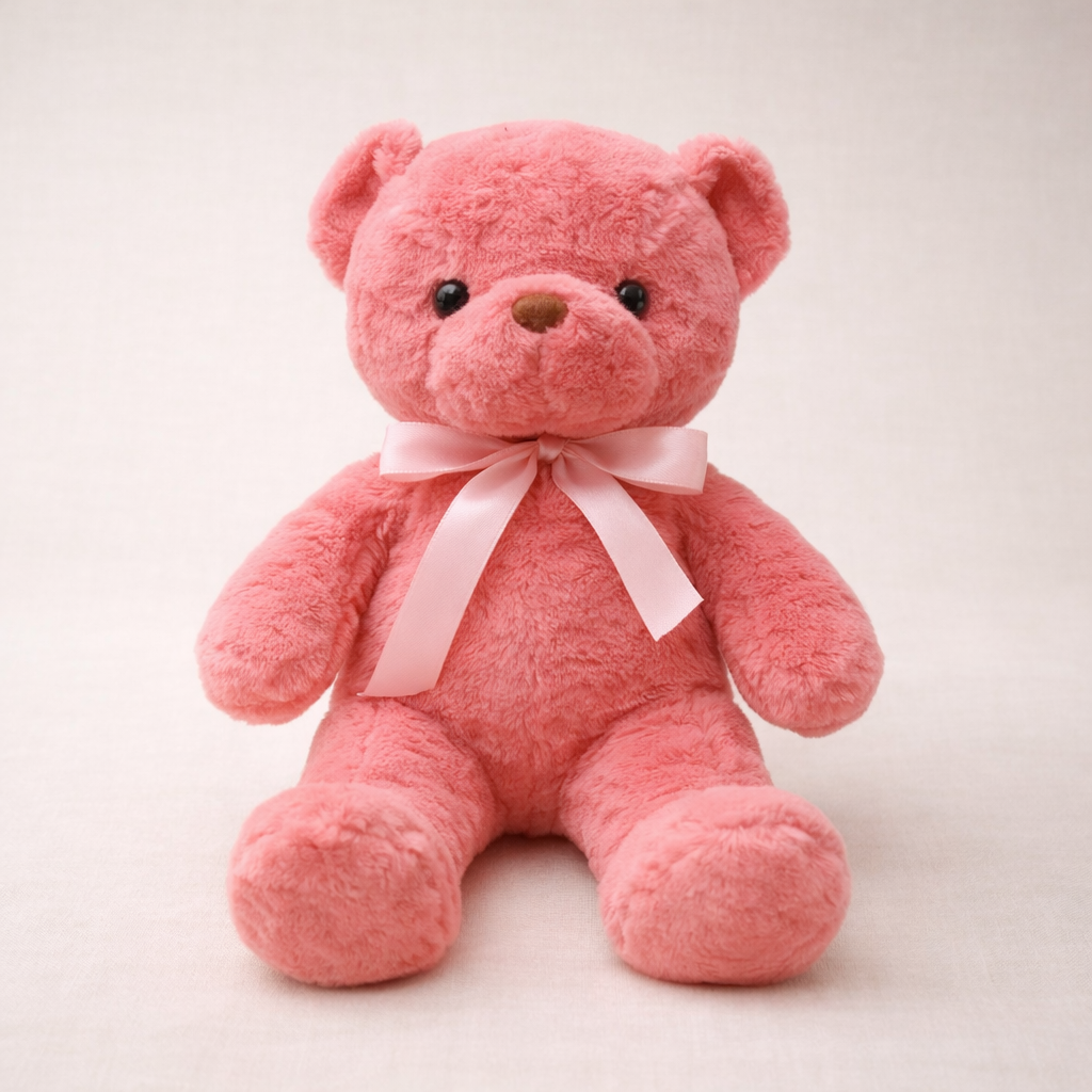 Ours en Peluche Rose