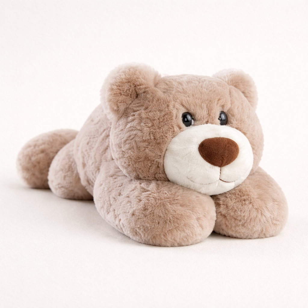 Ours en Peluche Marron Clair