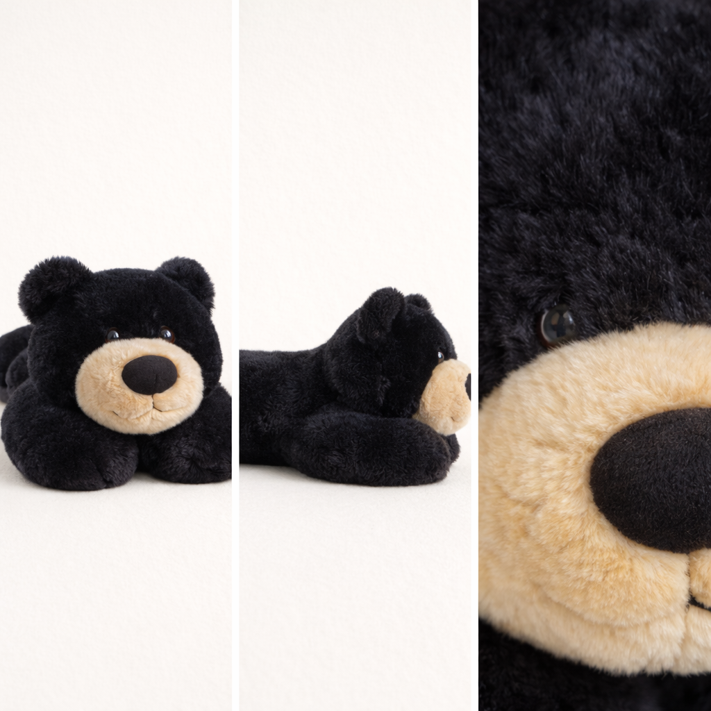 Ours en Peluche Noir - vue 3