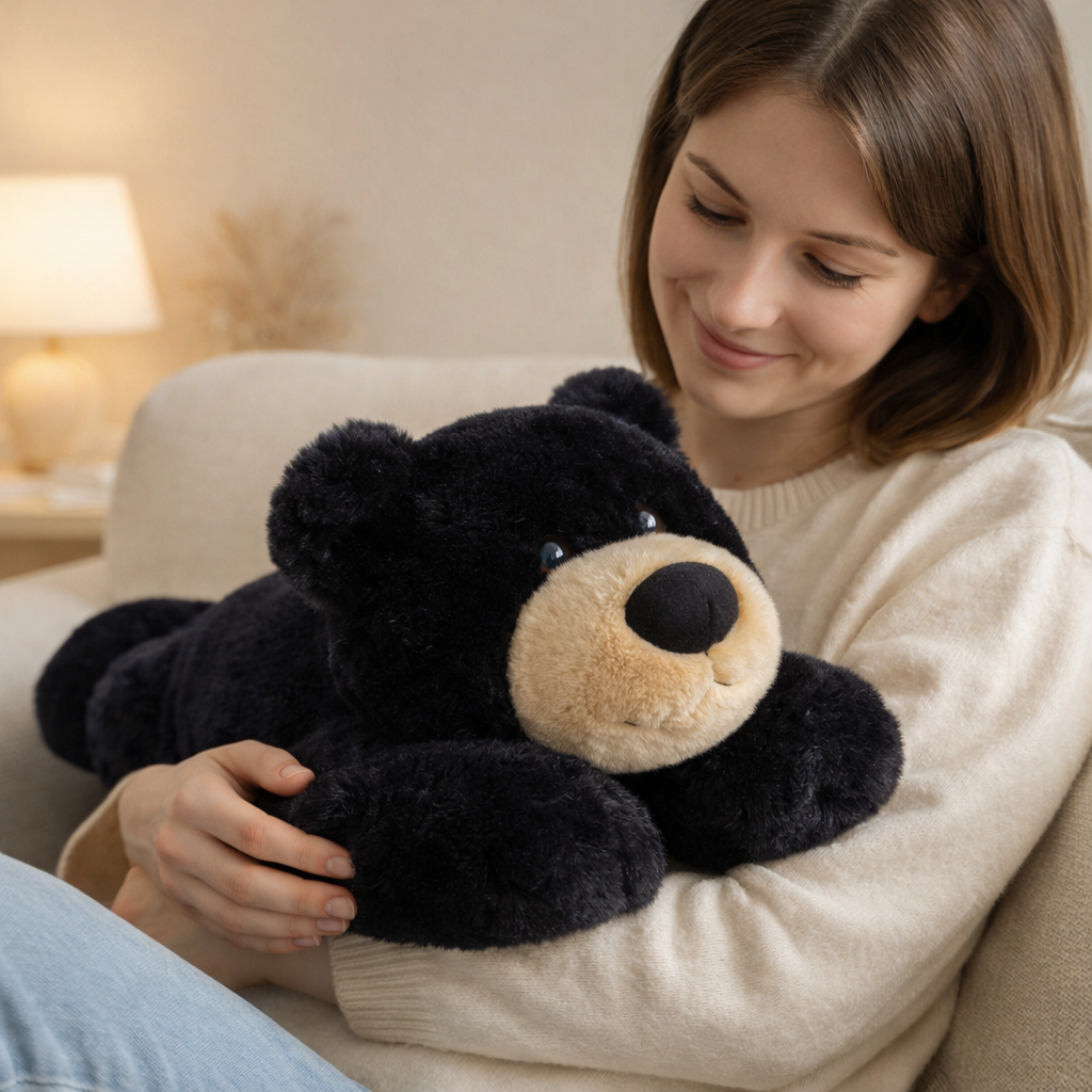 Ours en Peluche Noir - vue 5