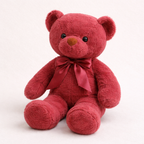 Ours en Peluche Rouge
