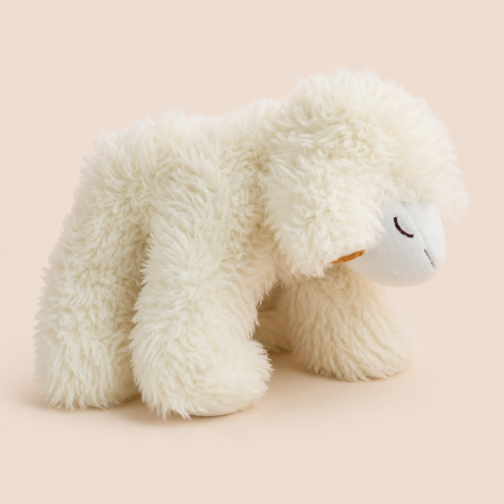 Peluche Agneau À Câliner
