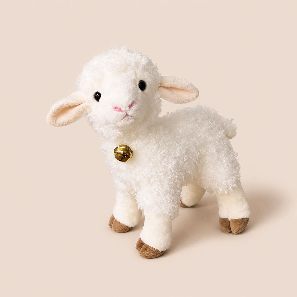 Peluche Agneau Blanc