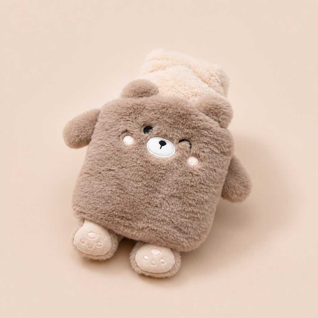 Peluche Bouillotte Kawaii Café