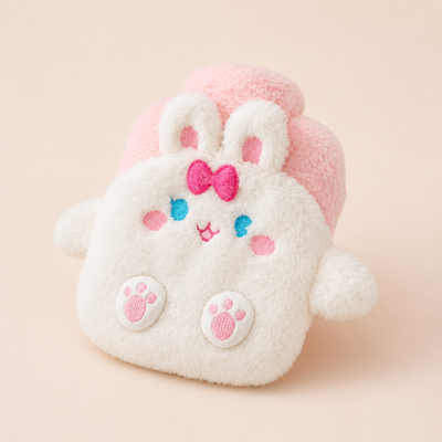 Peluche Bouillotte Lapin Kawaii