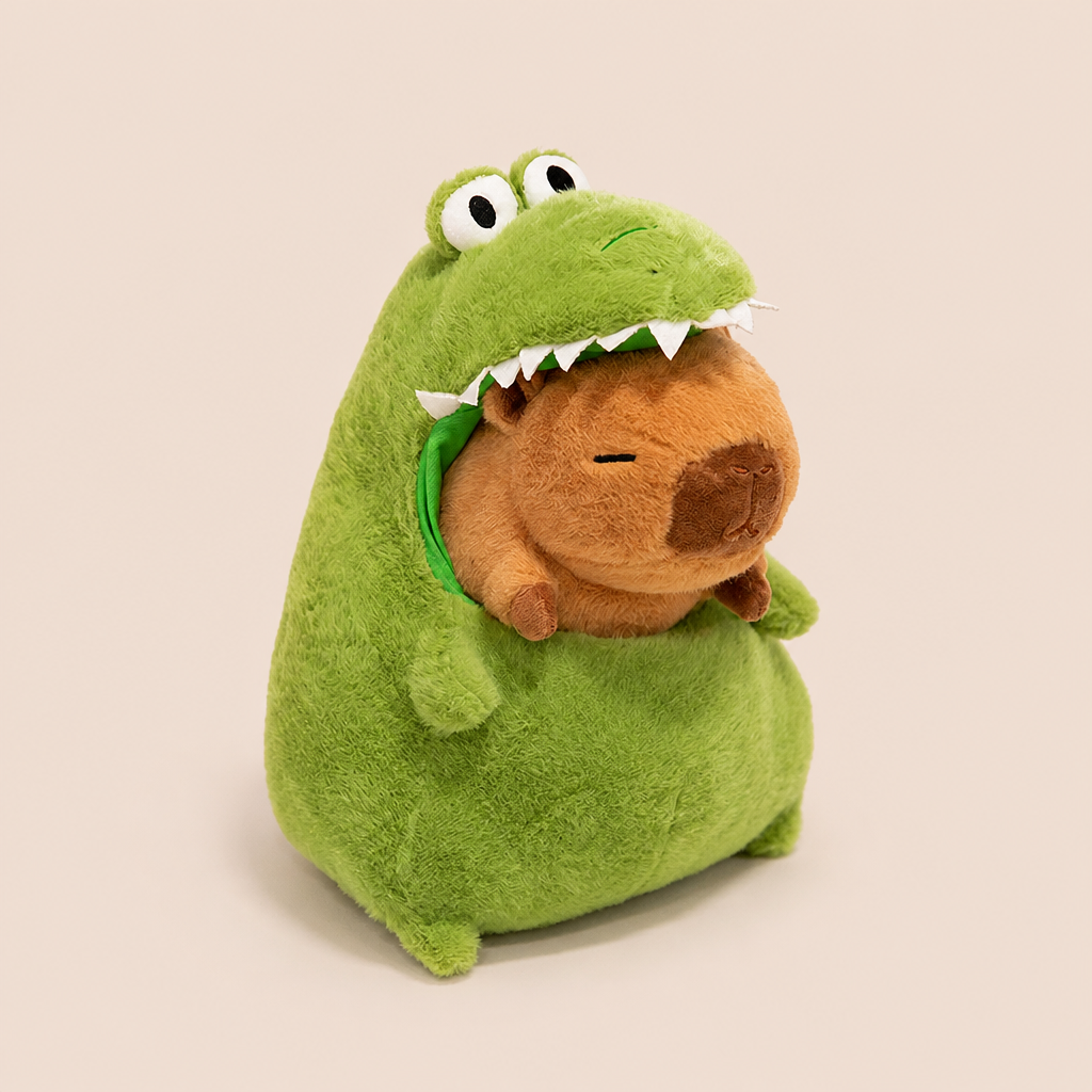 Peluche Capybara Crocodile