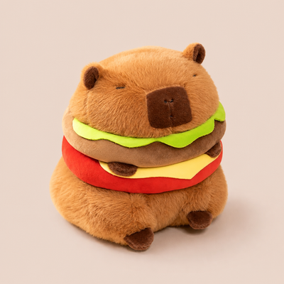 Peluche Capybara - Hamburger