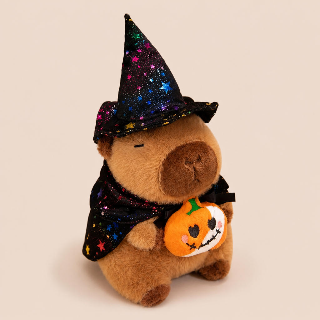 Peluche Capybara Magicien