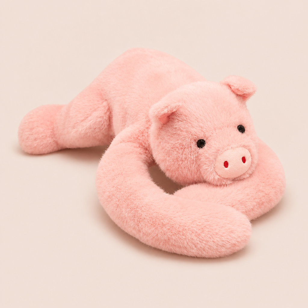 Peluche Cochon Lestée