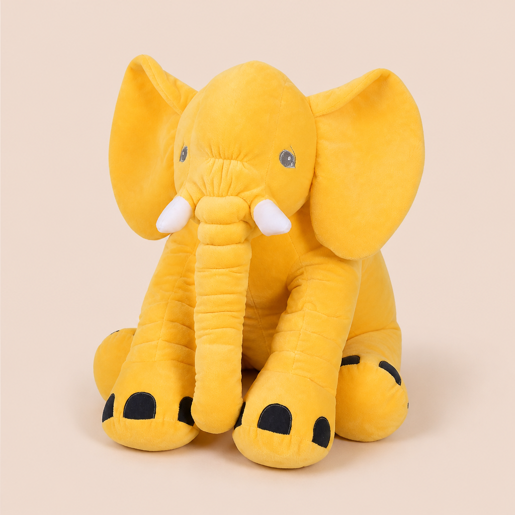Peluche Éléphant Jaune