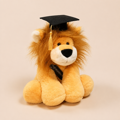 Peluche Lion Écolier