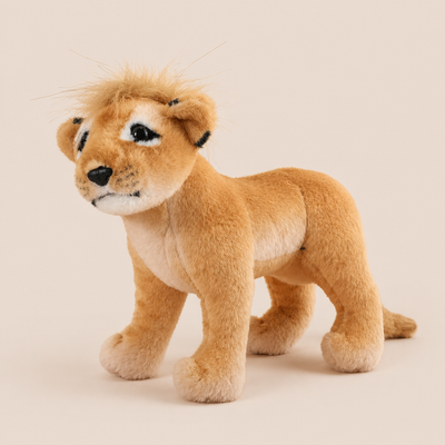 Peluche Lionceau Réaliste