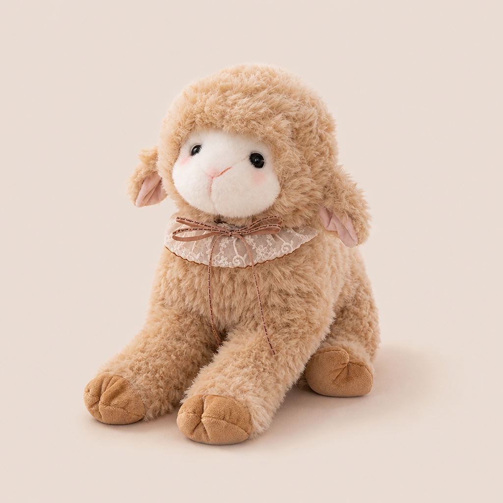 Peluche Mouton Marron