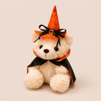Peluche Ours Blanc Halloween