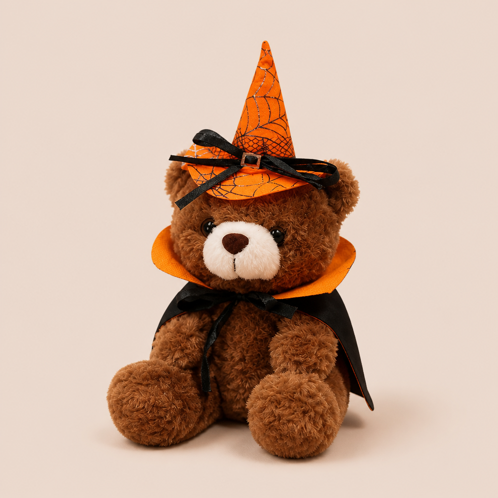 Peluche Ours Brun Halloween