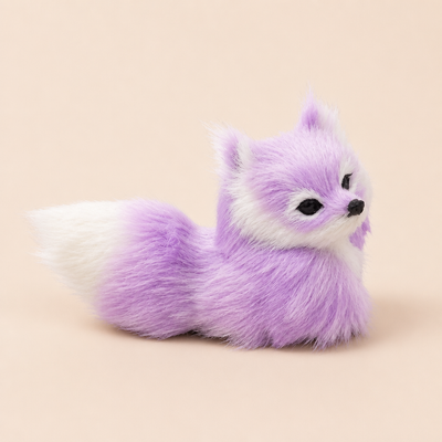 Peluche Renard Violet