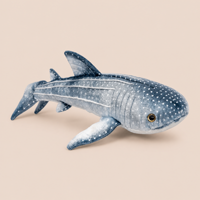 Peluche Requin Baleine Réaliste - 60 Cm