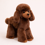 Peluche Caniche Marron