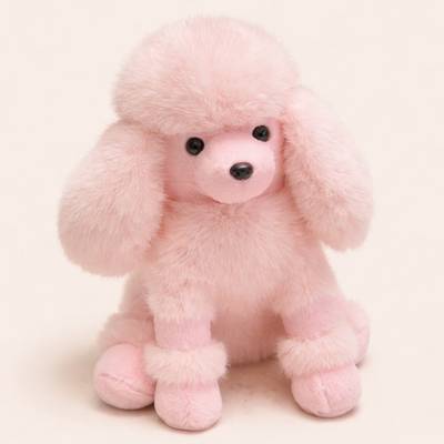 Peluche Caniche Rose