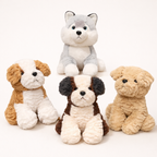 Peluche Chien Assis